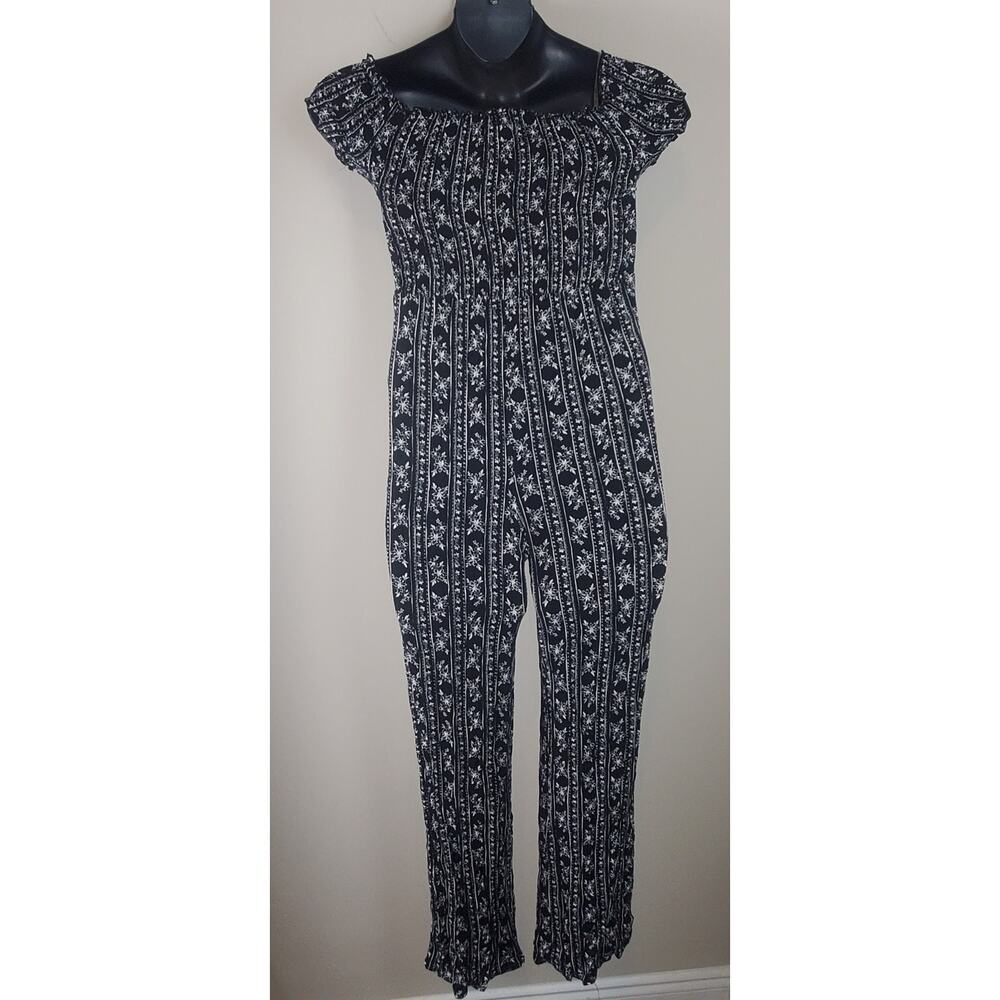 ACTIVE USA Black and White Smocked Jumper - Small - Picture 3 of 10